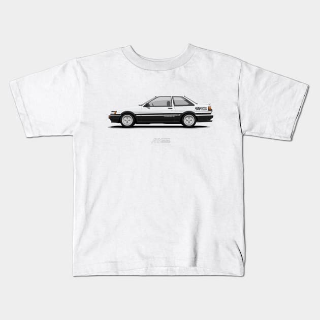 Corolla Levin Coupe Kids T-Shirt by ARVwerks